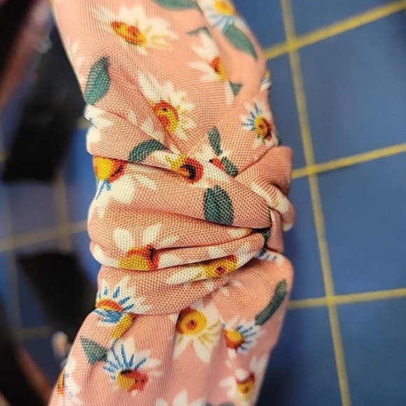 Floral Knotted Headbands Set 4 - Picture 3 of 7